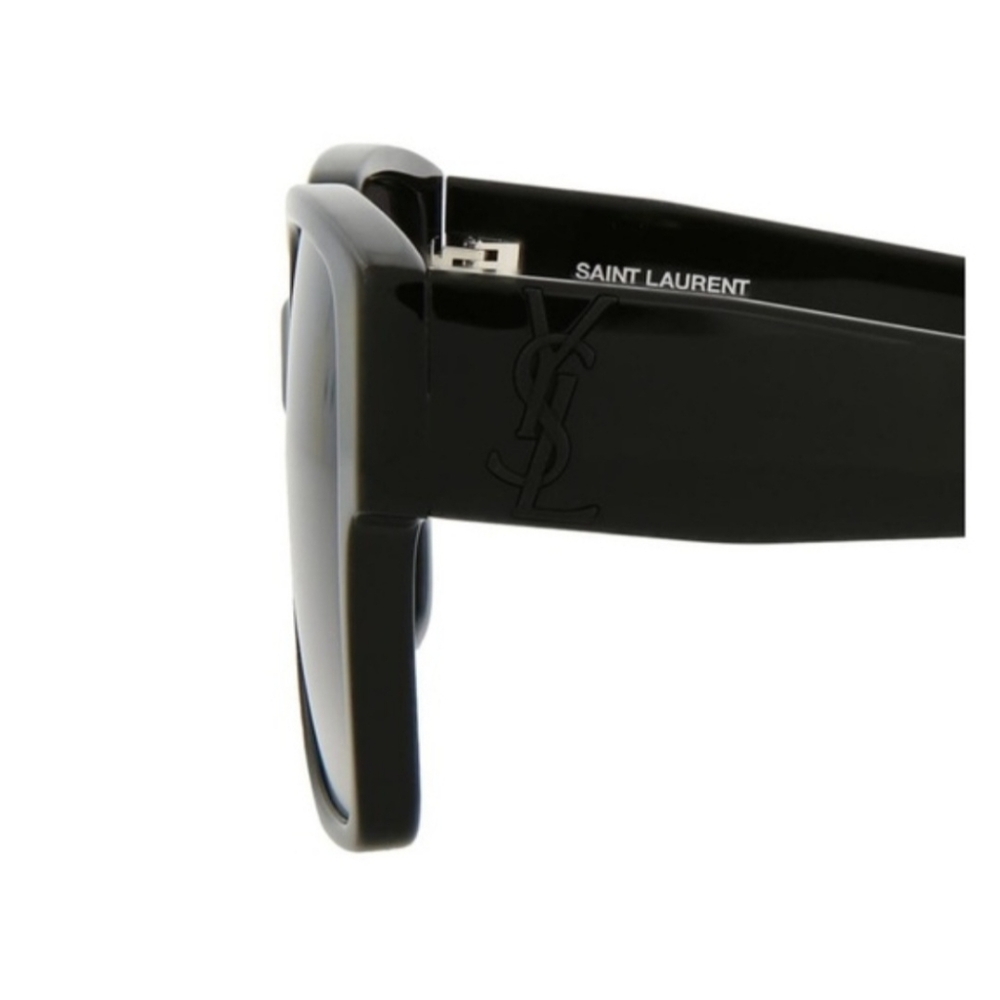 Yves Saint Laurent Black Square Sunglasses - Picture 4 of 16